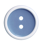 Elan 40 0465L Blue Button (2/card) .75"/20 mm